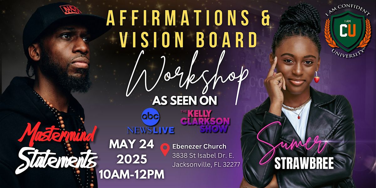 Sumer Strawbree & Mastermind Statements Vision Board Workshop, 24 May | Event in Jacksonville | AllEvents