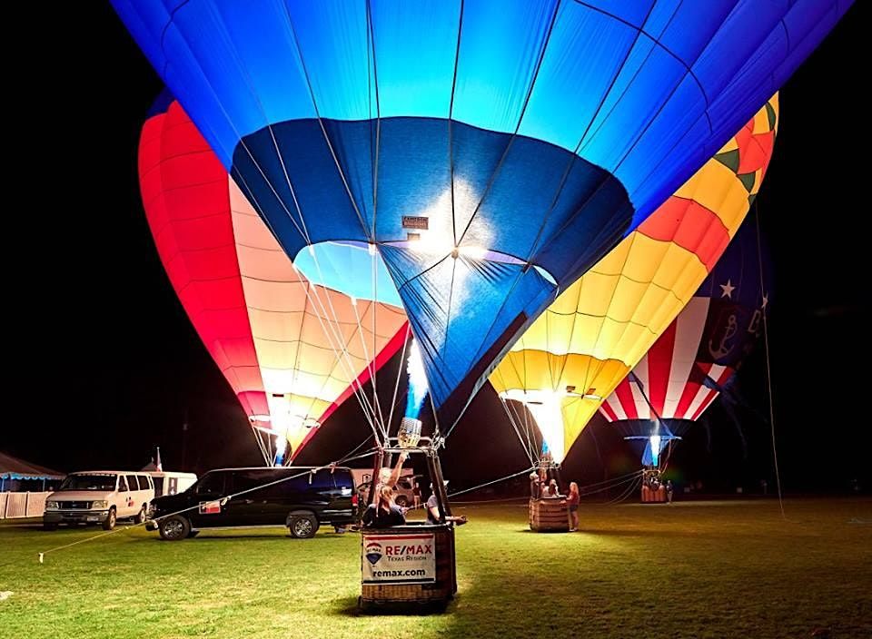 The Fredericksburg Hot Air Balloon Solar Eclipse Festival, Grapetown