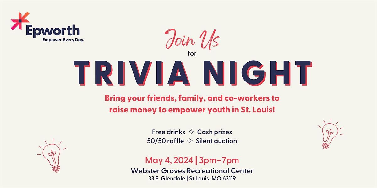 Epworth Trivia 2024, ster Groves Parks and Recreation, St. Louis, 14