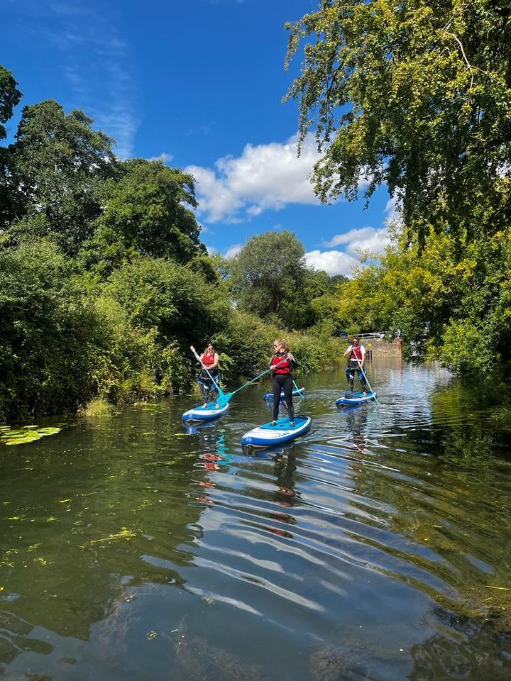Stand Up Paddle Board Ripon to Boroughbridge, Boroughbridge Marina
