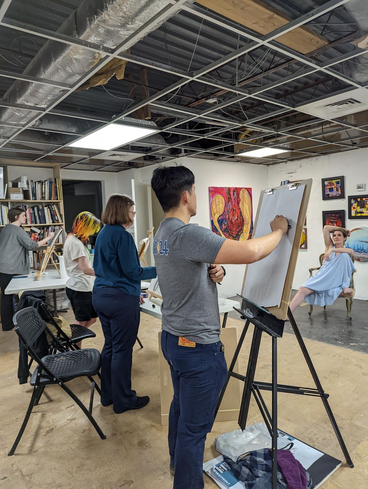 Life Drawing Live Models