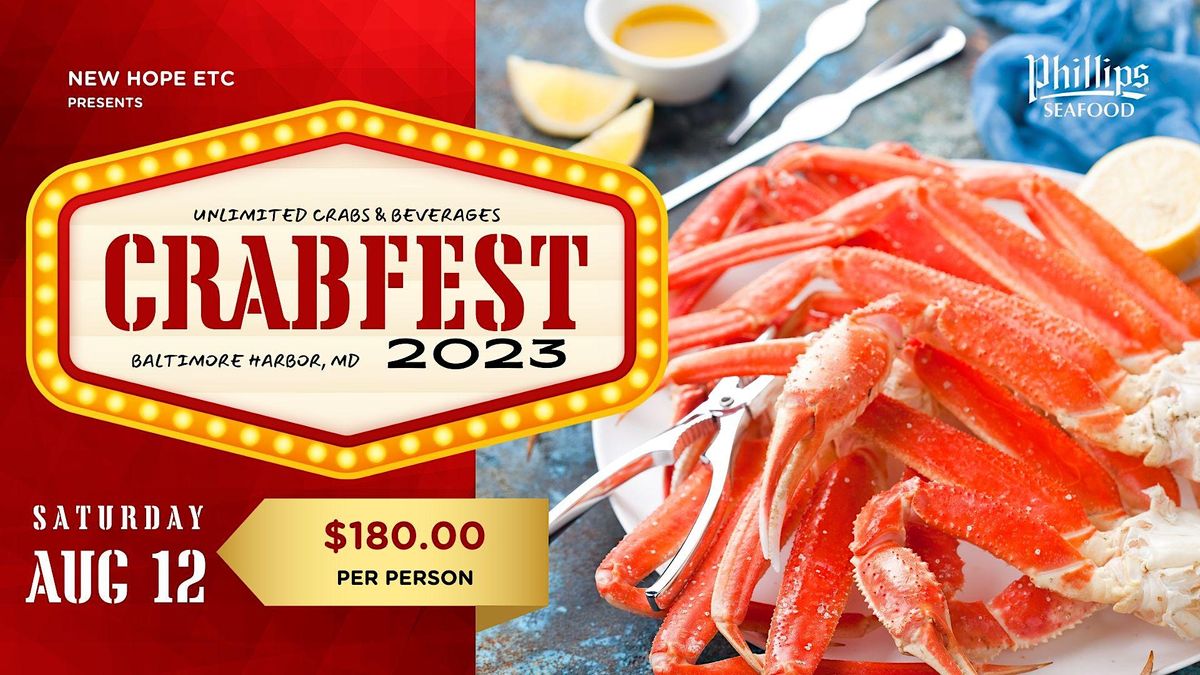 Crabfest 2023 Bus Trip from NJ to Baltimore, Maryland, New Hope