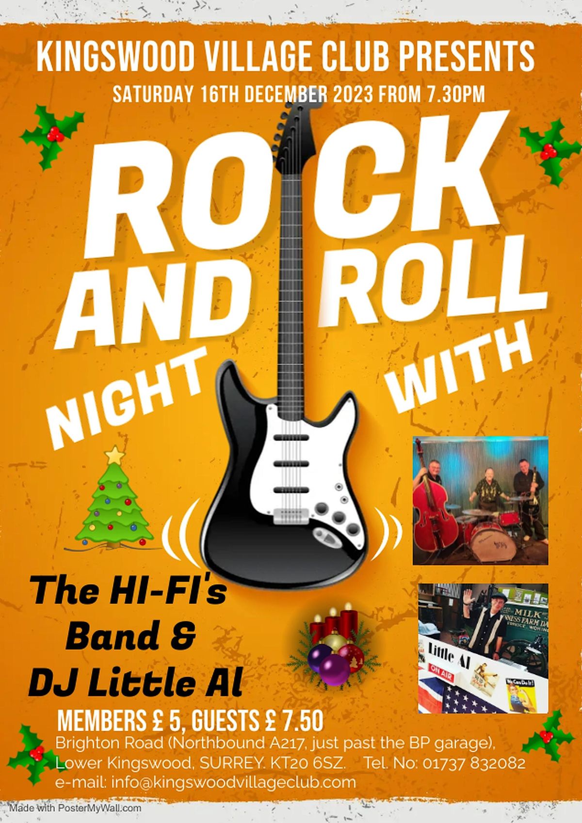 Rock & Roll Night with The HiFis and DJ Little Al, Kingswood Village