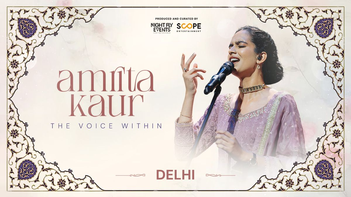 Amrita Kaur - The Voice Within, 6 December | Event in Gurgaon | AllEvents
