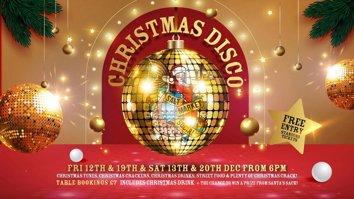 THE SALTY CHRISTMAS DISCO 19th &amp; 20th December , 19 December | Event in North Shields | AllEvents