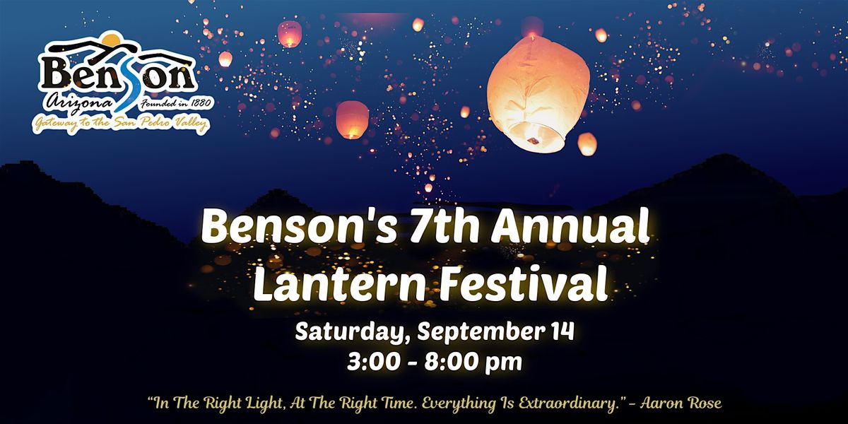 7th Annual Lantern Festival, San Pedro Golf Course, Benson, 14