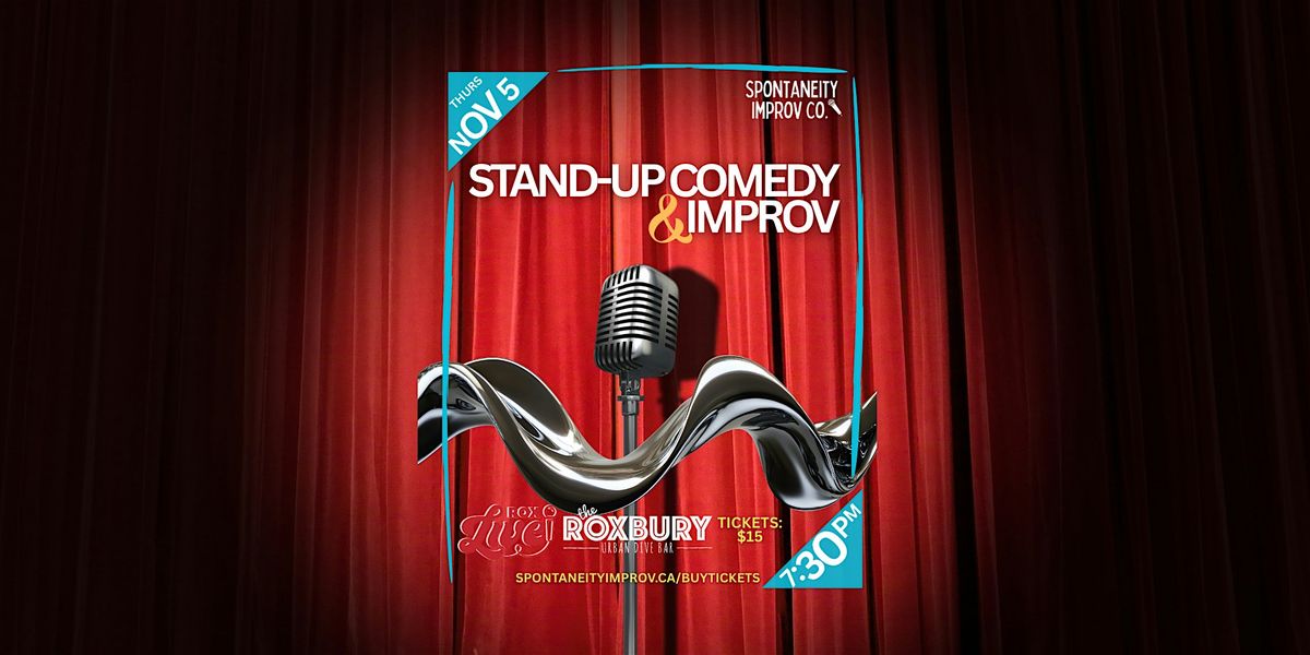 Spontaneity: Stand-up & Improv, 1743 Grafton St, Halifax, 5 November ...