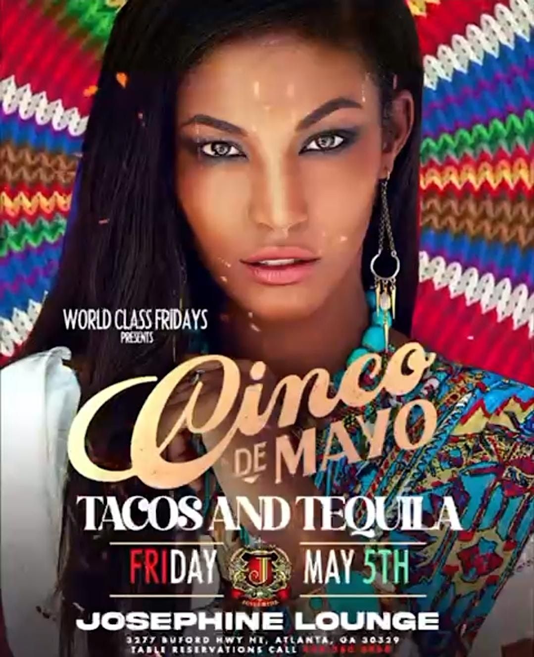 Cinco De Mayo Takeover Josephine Lounge/Free Entry with RSVP/SOGA ENT
