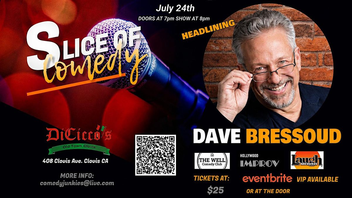 Slice of Comedy Headlining National Touring Comedian