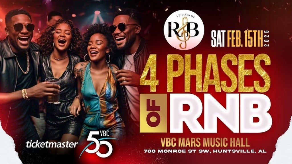 4 Phases Of RnB, 22 November | Event in Huntsville | AllEvents