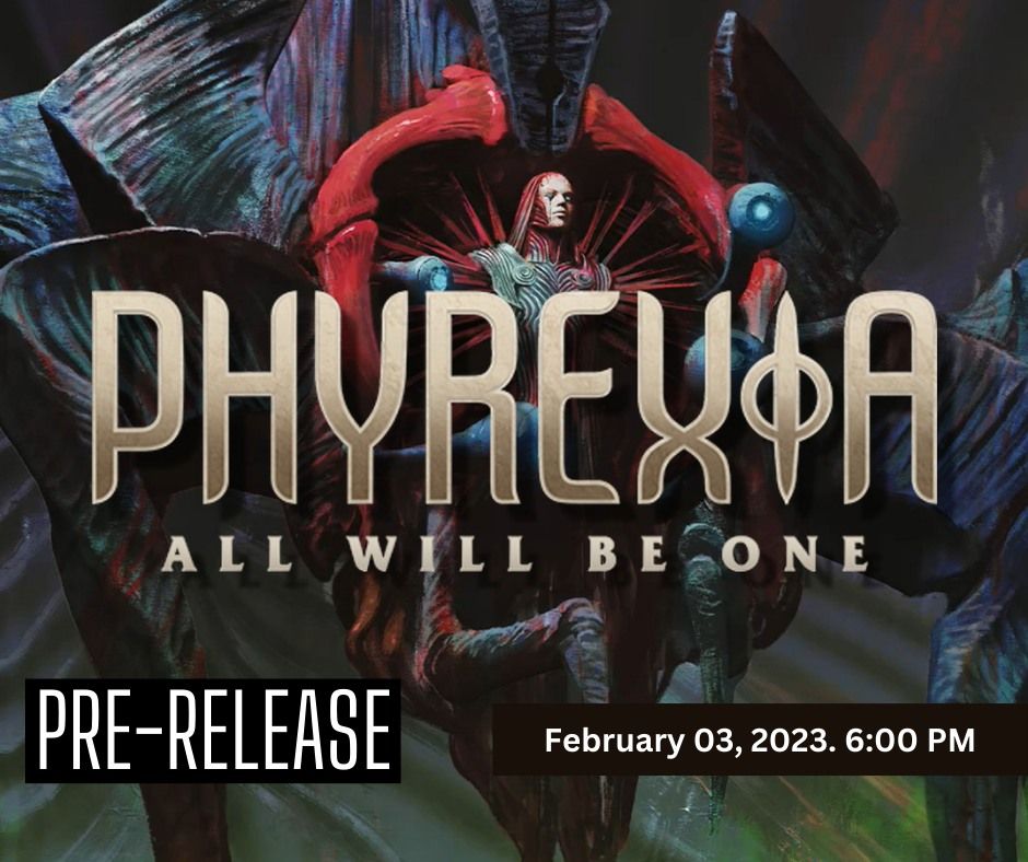 Phyrexia All will be one Prerelease 25 entry, Corbin Cards & Games