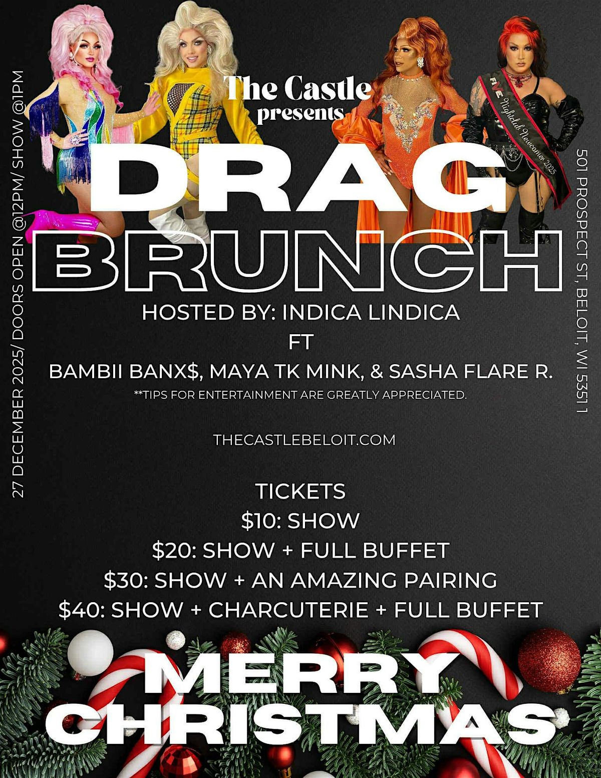Drag Brunch, 17 December | Event in Beloit | AllEvents