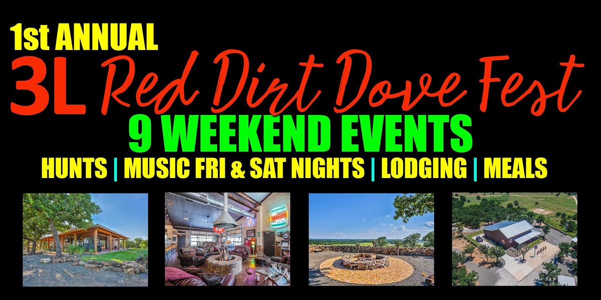 Sep 46, 2020 Weekend 3L Red Dirt Dove Fest, Shady Trell Ranch