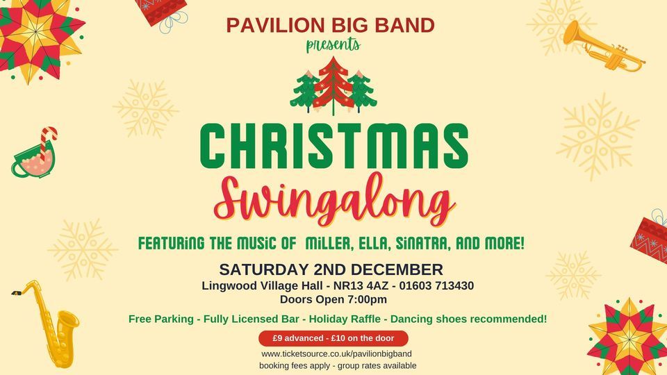 Christmas Swingalong! , Lingwood Village Hall, December 2 2023 AllEvents.in