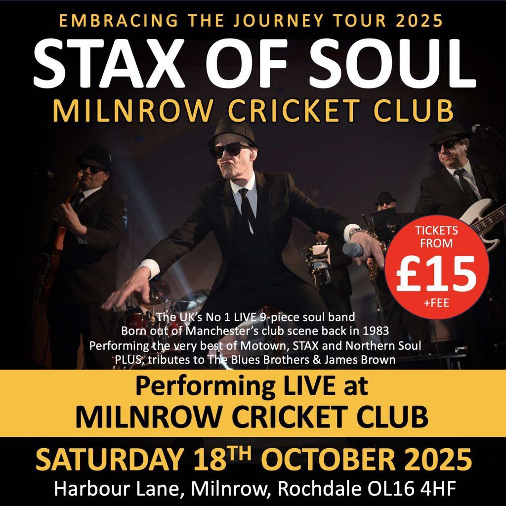 Stax of Soul, 18 October | Event in Oldham | AllEvents