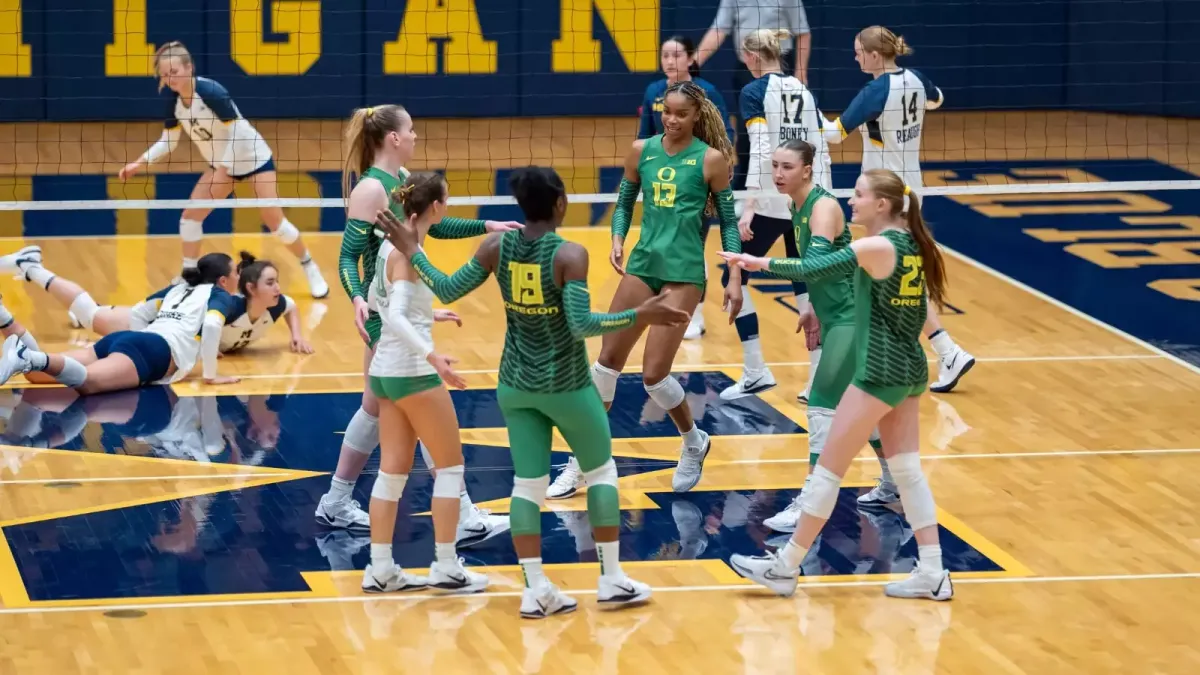 Michigan Wolverines at Oregon Ducks Womens Volleyball, 22 November | Event in Eugene | AllEvents