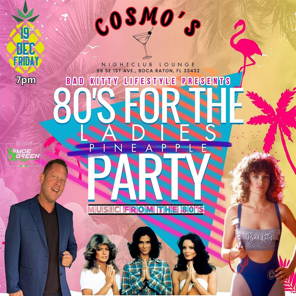 80's For The Ladies at Cosmo's in Boca Raton! SINGLE LADIES FREE!, 19 December | Event in Boca Raton | AllEvents