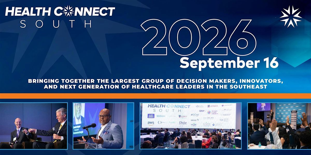 Copy of Health Connect South Gathering 2026, 16 September | Event in Atlanta | AllEvents