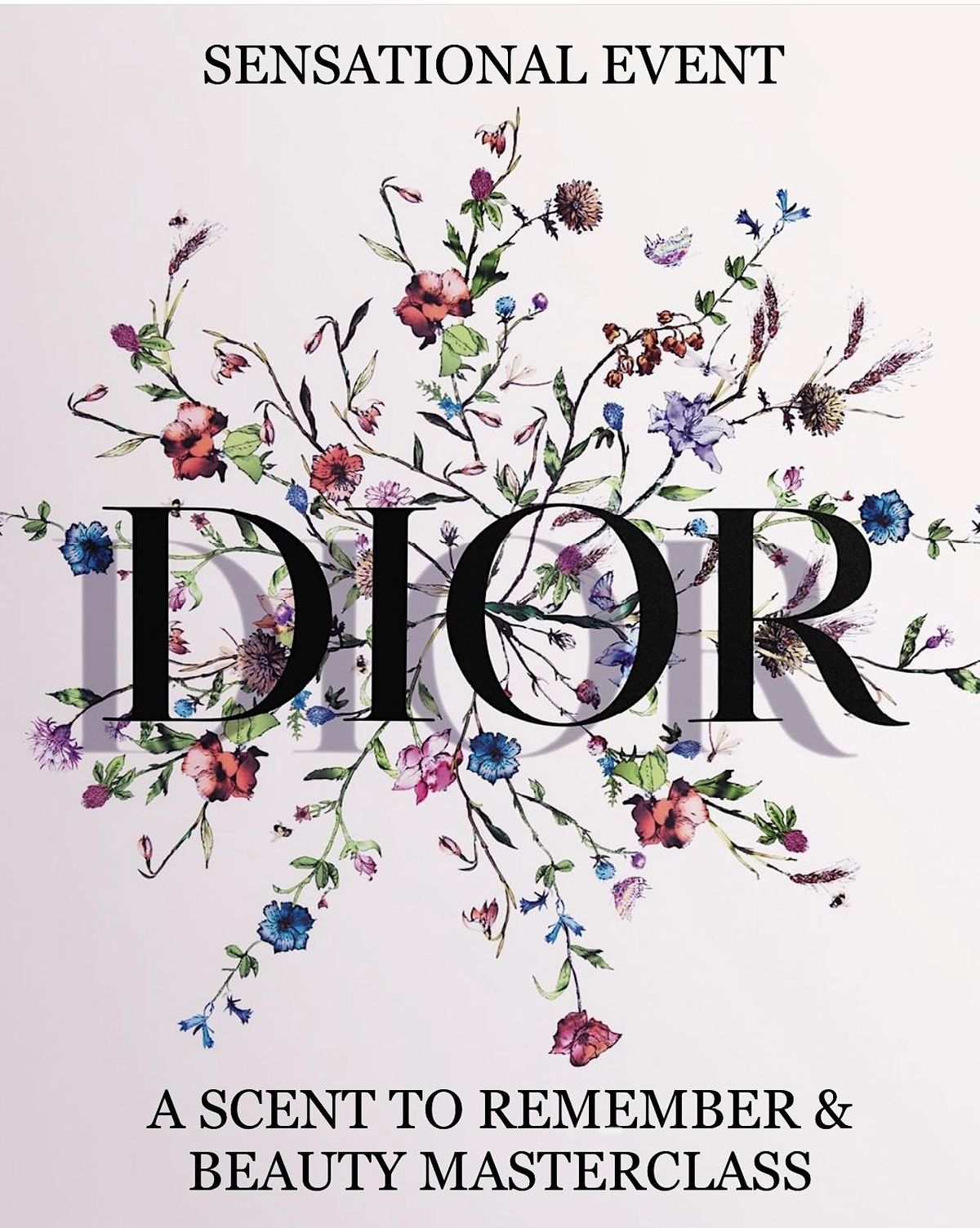 DIOR A Scent To Remember/ Beauty Master Class, Dillard's, Orlando