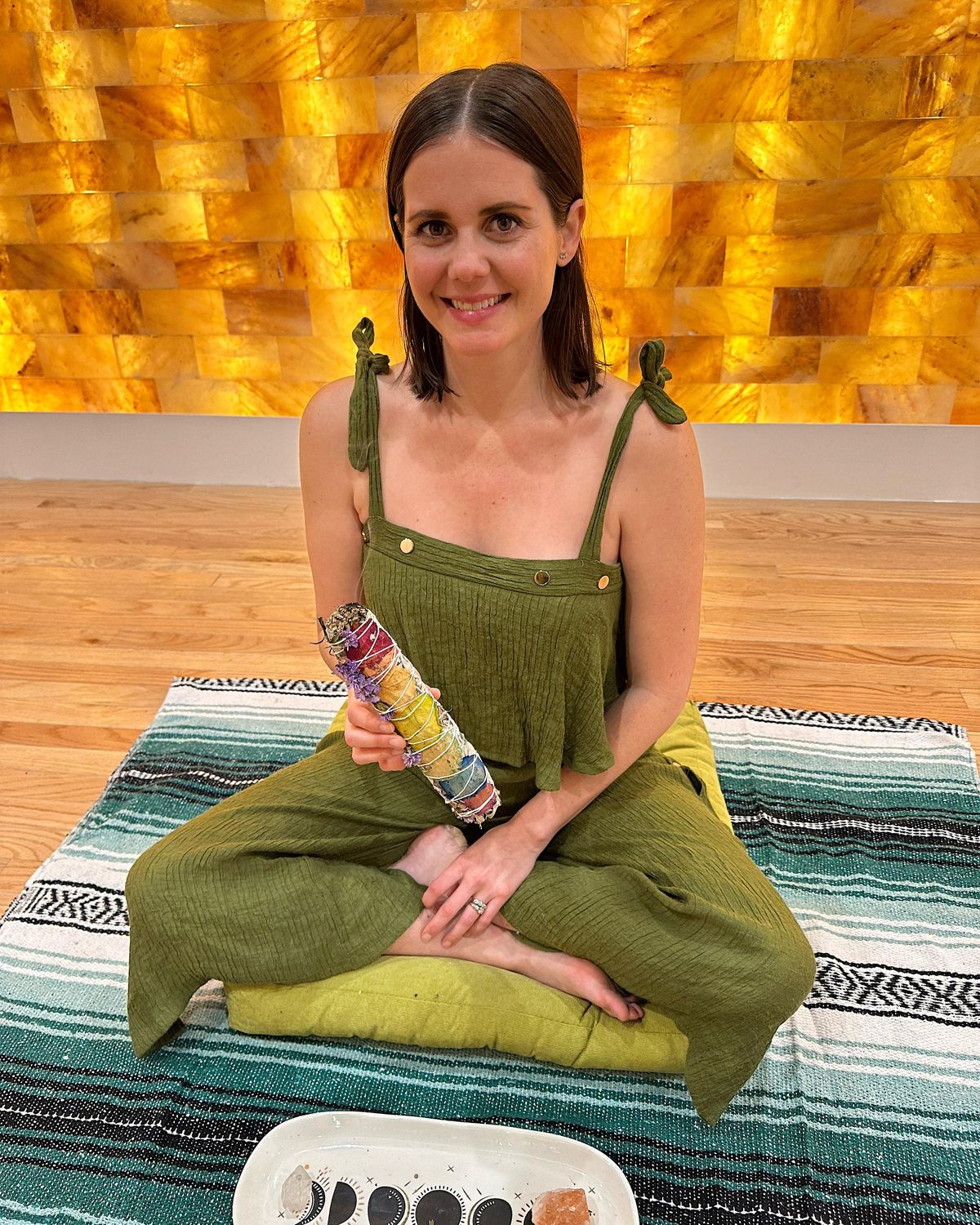 Meditation in Himalayan Salt Room, 12265 Ventura Blvd, Los Angeles