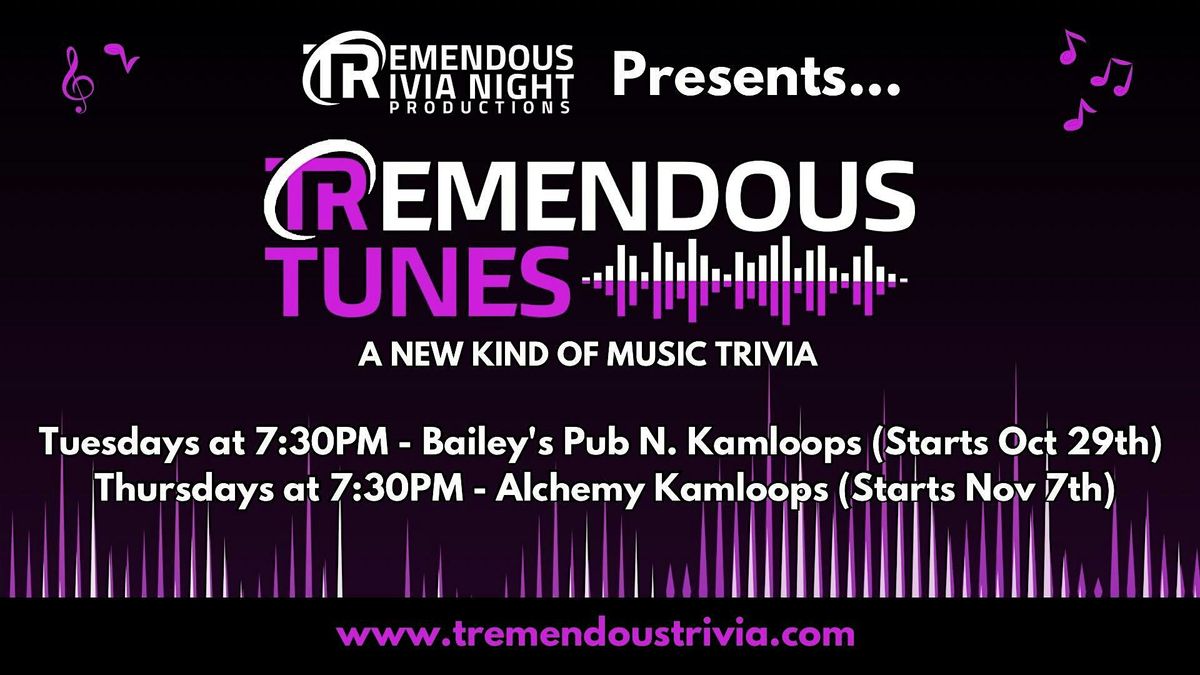 Kamloops Tuesday Night Tremendous Tunes at Bailey's Pub North Kamloops! | Event in Kamloops | AllEvents
