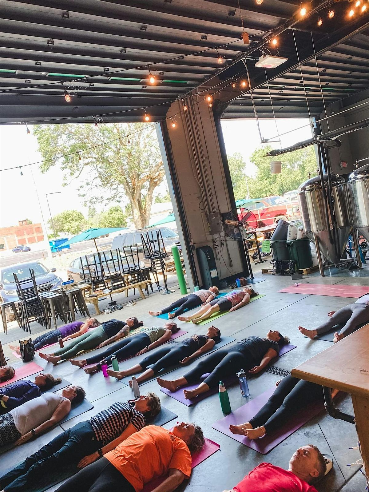 All-Levels Yoga Class at Unplugged Brewing Co. - [Bottoms Up! Yoga & Brew], 10 January | Event in Elyria