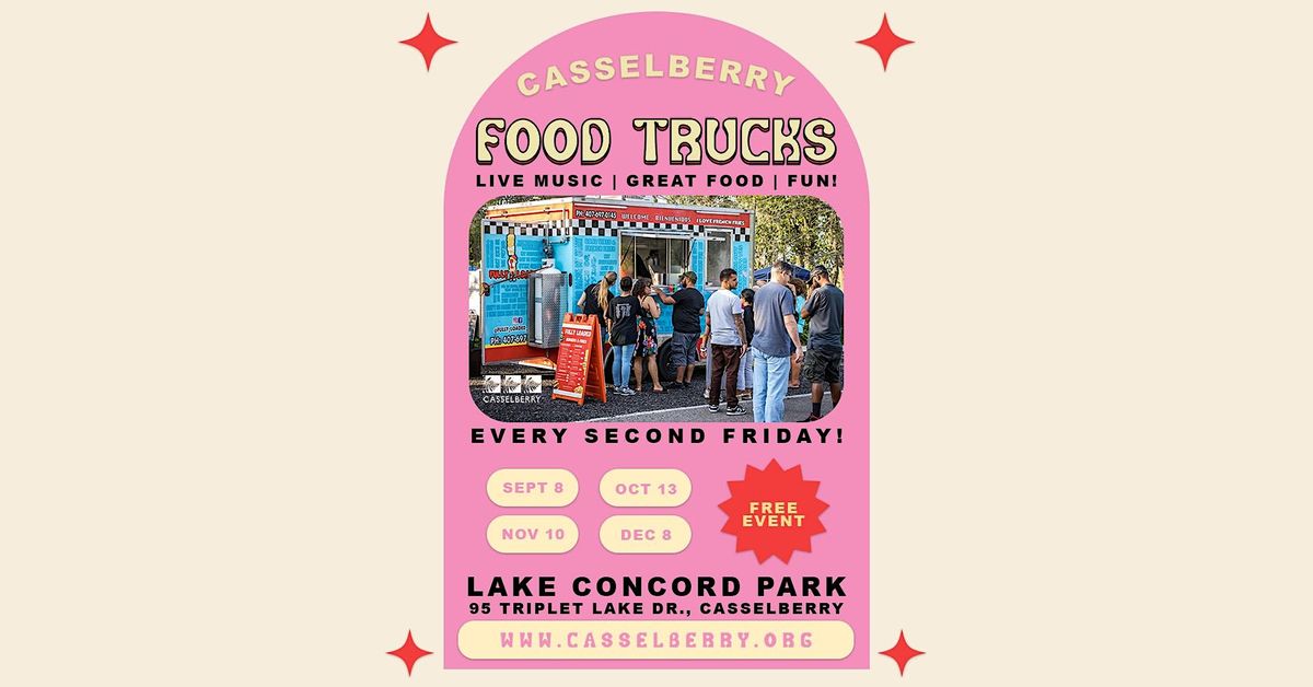 Casselberry Food Trucks, Lake Concord Park, Casselberry, December 8