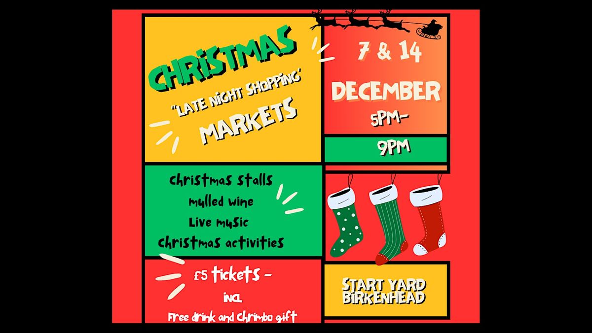 Late Night Christmas Shopping Market, STARTYARD, Birkenhead, 14