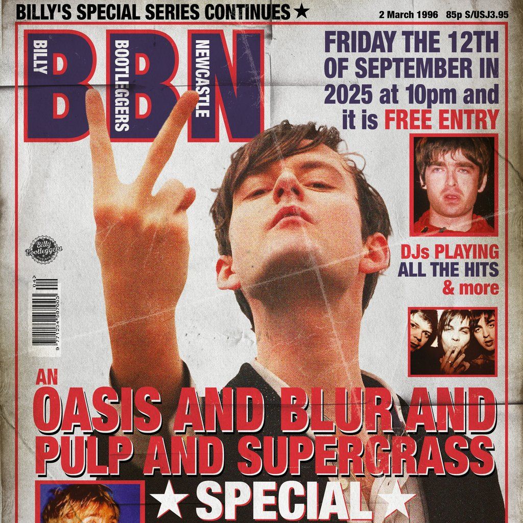 An OASIS & BLUR & PULP & SUPERGRASS Special, 12 September | Event in Newcastle Upon Tyne | AllEvents
