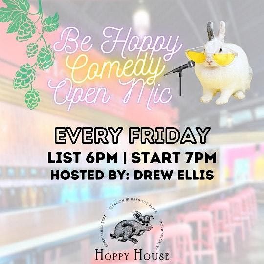 Hoppy House Comedy Open Mic, Hoppy House Taproom & Hangout Place, Morrisville, 22 September to 5