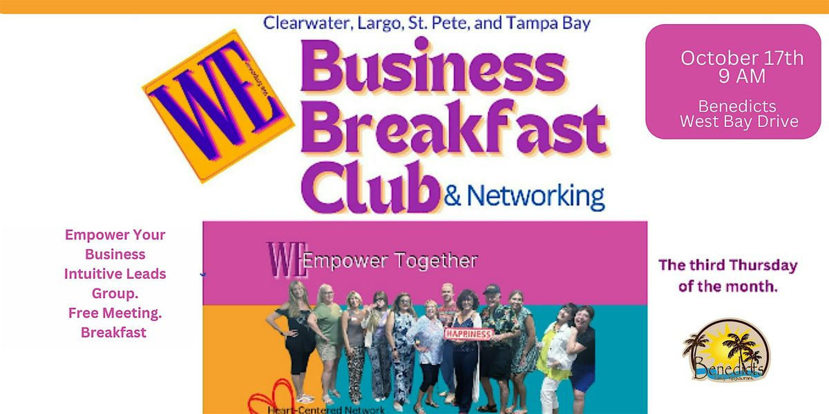 Business Breakfast Club - Largo  Network (Third Thursday of the month), 16 October | Event in Largo | AllEvents