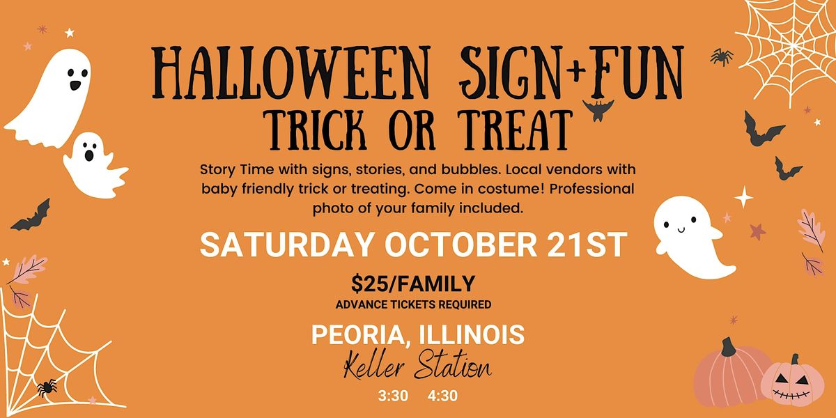 Sign and Fun Trick or Treat 2025 (Peoria), Keller Station, Peoria