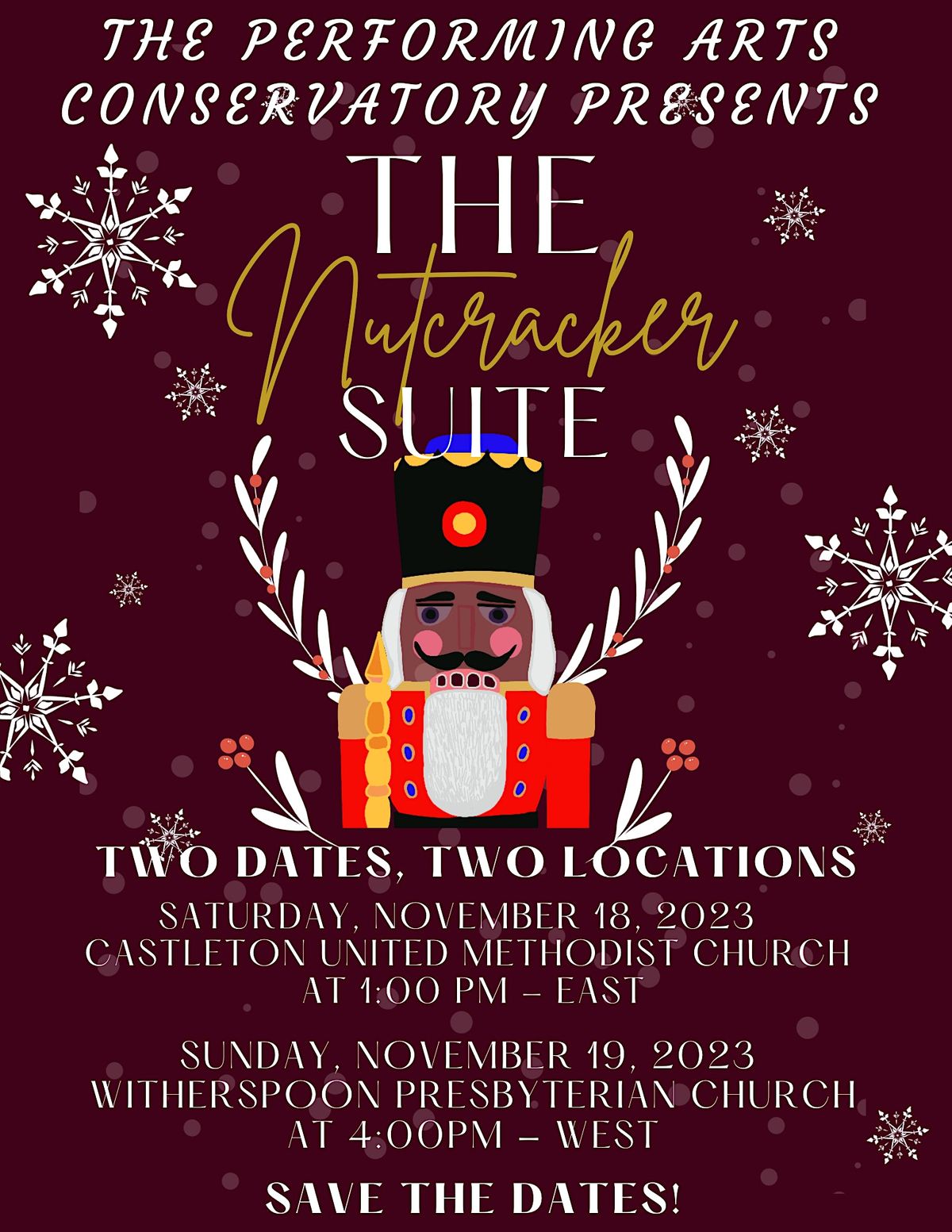 The Nutcracker Suite, Castleton United Methodist Church, Indianapolis