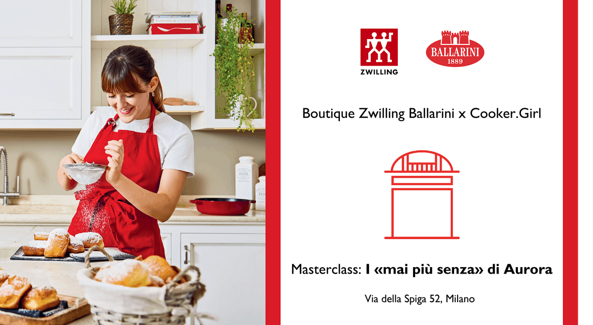ZWILLING BALLARINI X COOKER.GIRL Masterclass, ZWILLING BALLARINI Brand store, Milano, December