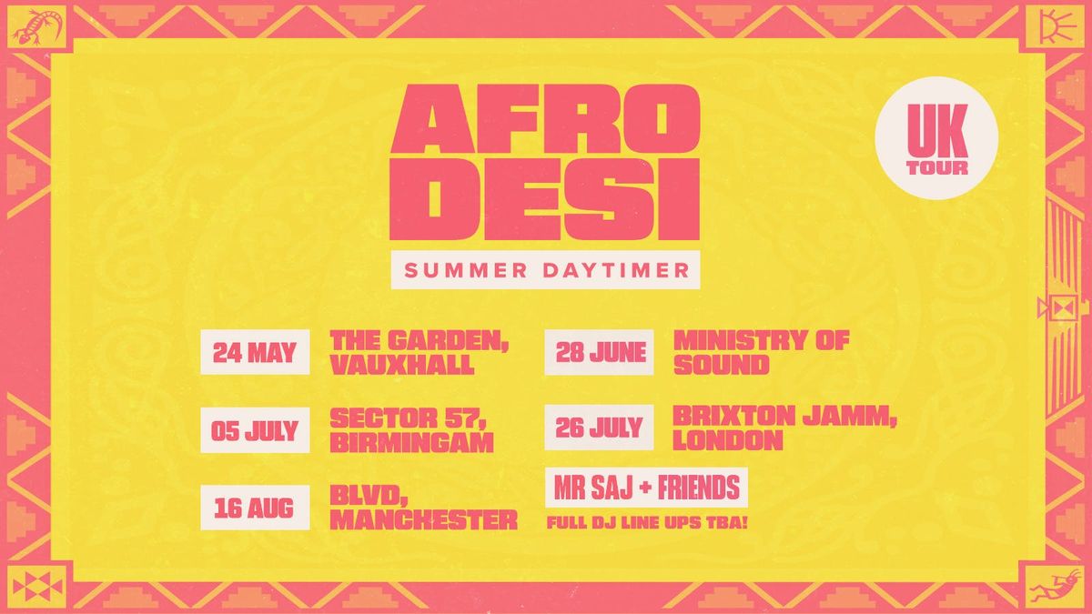 AFRODESI : SUMMER DAYTIMER! | 05.07.25 | Sector 57 BIRMINGHAM, 5 July | Event in Birmingham | AllEvents
