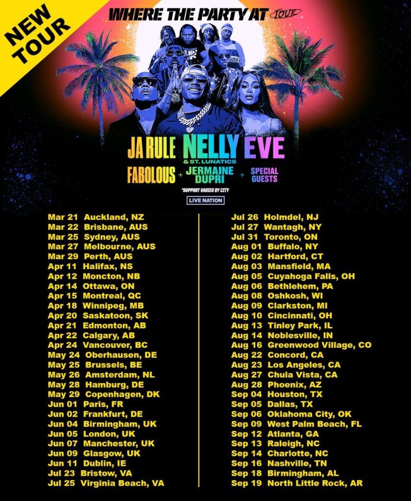 Nelly  Ja Rule & Eve, 11 September | Event in Atlanta | AllEvents