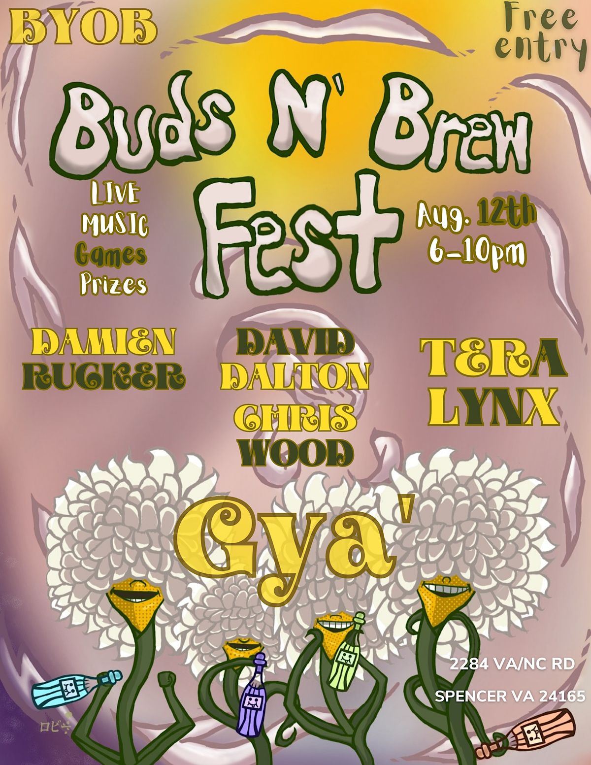 Buds & Brew Fest, 2284 Virginia North Carolina Rd, Stuart, August 12