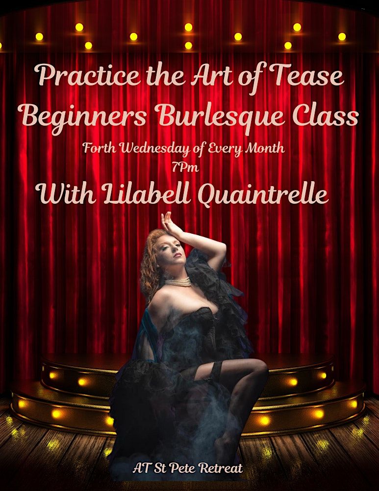 Practicing the Art of Tease, Burlesque with Lilabelle | Event in St. Petersburg | AllEvents