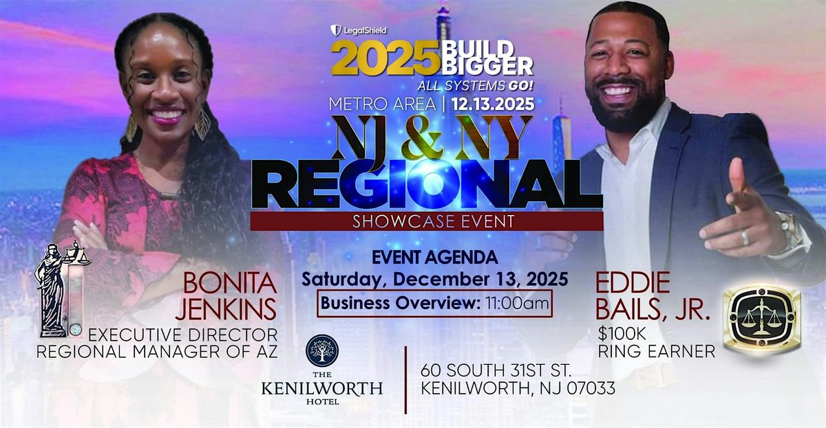 NJ & NY REGIONAL SHOWCASE, 13 December | Event in Kenilworth | AllEvents