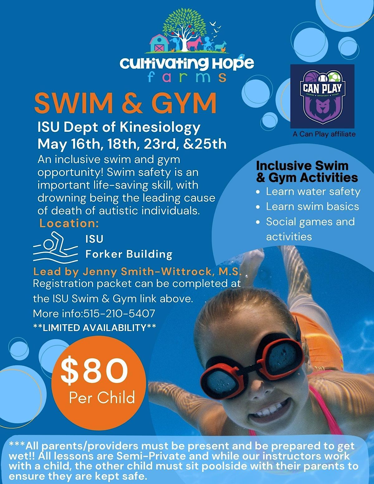 ISU adaptive Swim & Gym, Forker Building, Ames, 16 May 2023 AllEvents.in