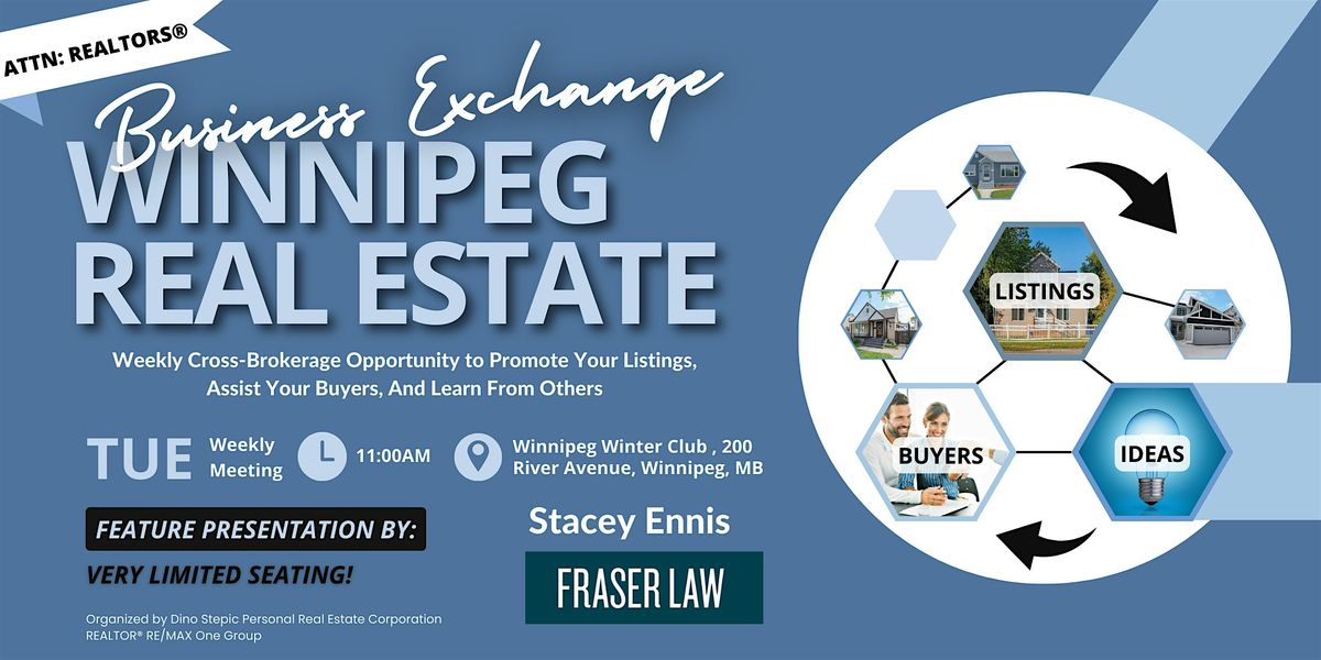 Winnipeg Real Estate business Exchange, Winnipeg Winter Club, 23
