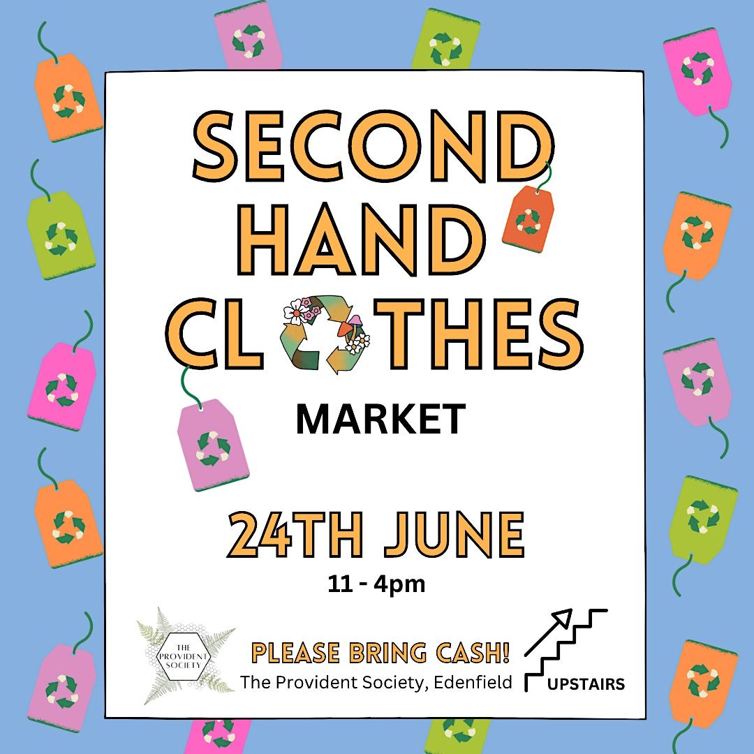 Second Hand Clothes Market, The Provident Society, Ramsbottom, Bury, 24
