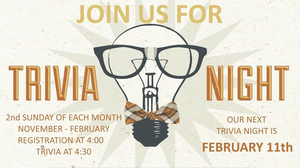 Trivia Night at the NB Legion!, New Bremen American Legion Post 241
