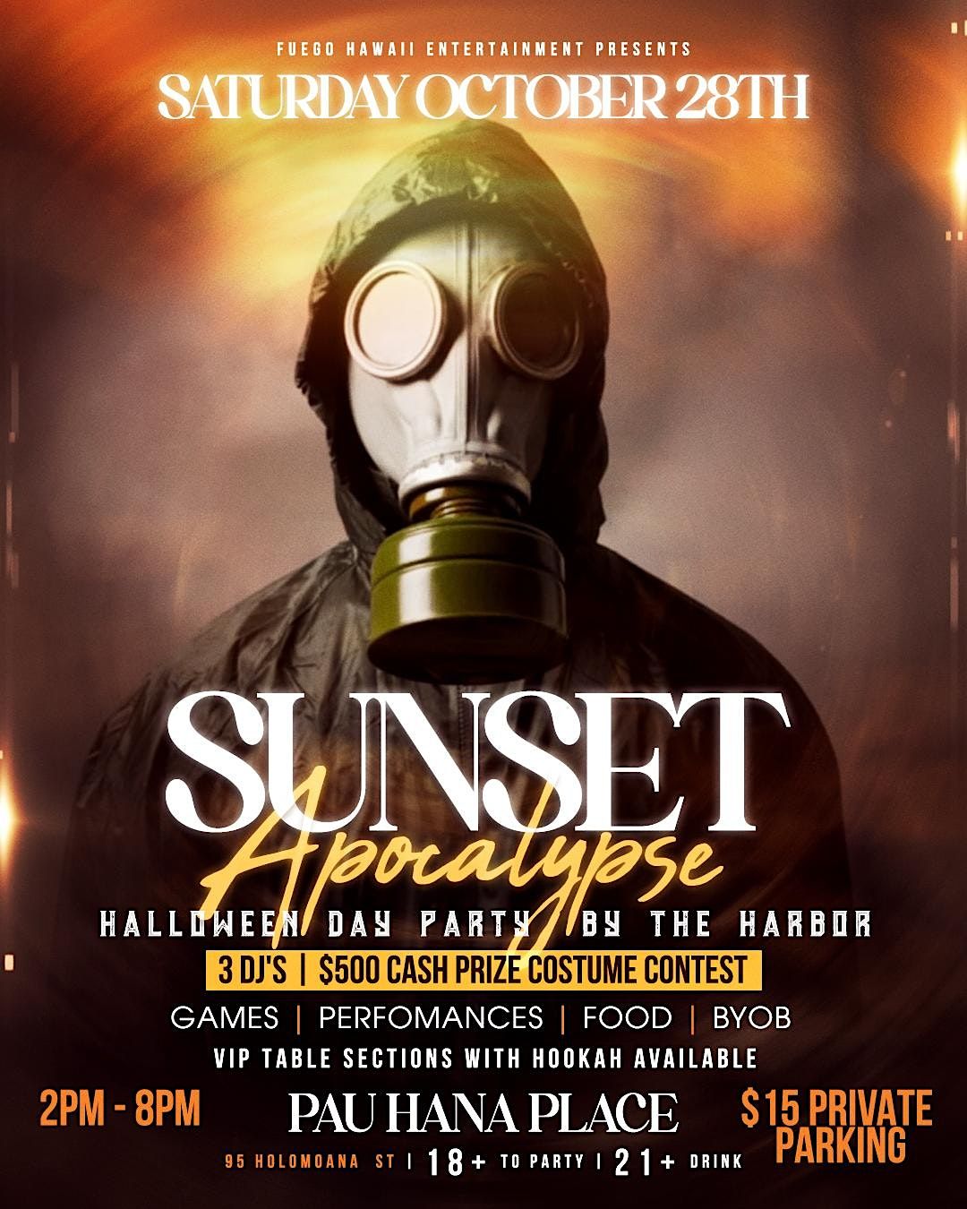 THE SUNSET APOCALYPSE (The Halloween Day Party By The Harbor), 95