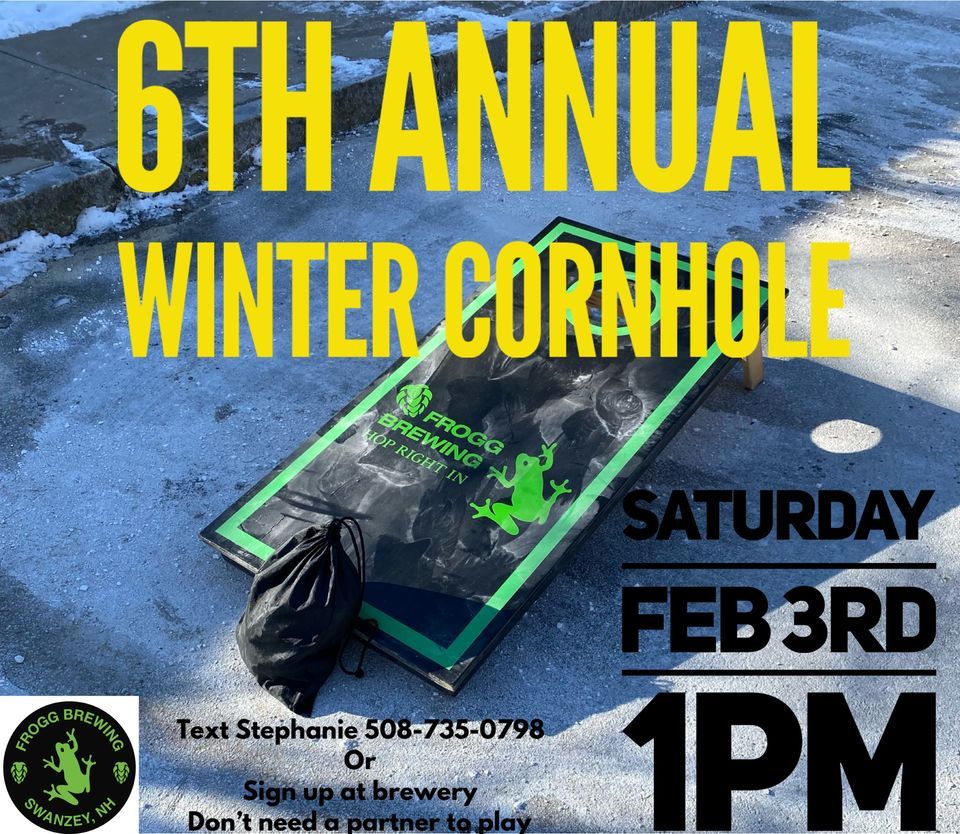 6th Annual Winter Cornhole Frogg Brewing , Frogg Brewing, Swanzey