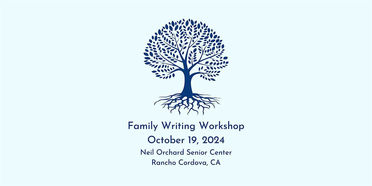 Family Writing Workshop, 14 June | Event in Sacramento | AllEvents