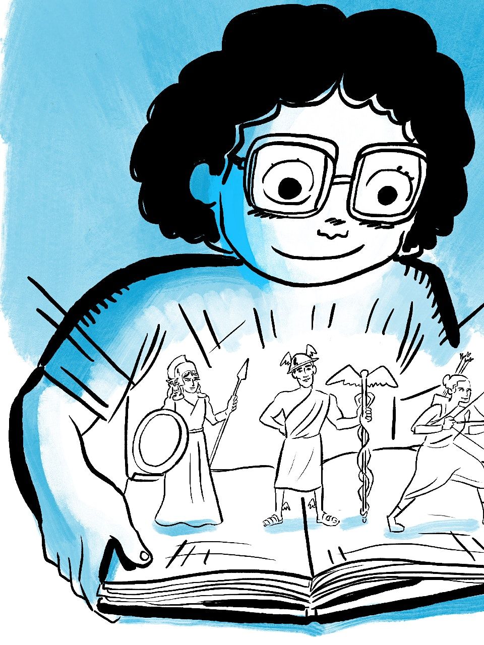 Cartoon Your Own Greek Myth with Jason Adam Katzenstein at McNally