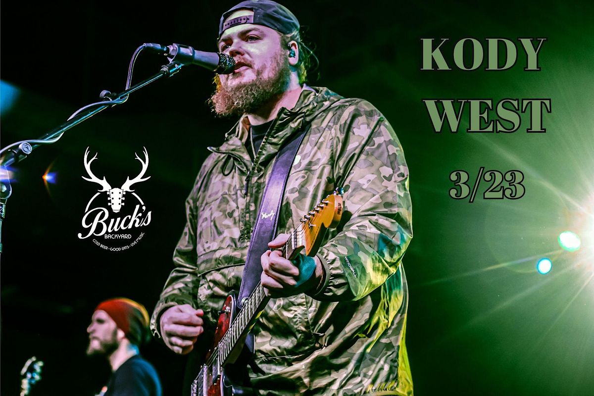 Kody West, Buck's Backyard, Buda, 23 March 2024 | AllEvents.in