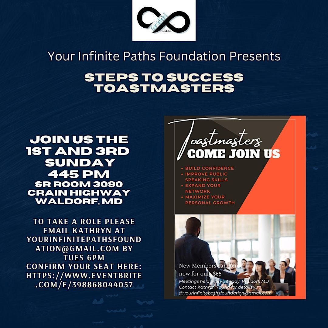 steps-to-success-toastmasters-3090-crain-hwy-waldorf-21-january-2024