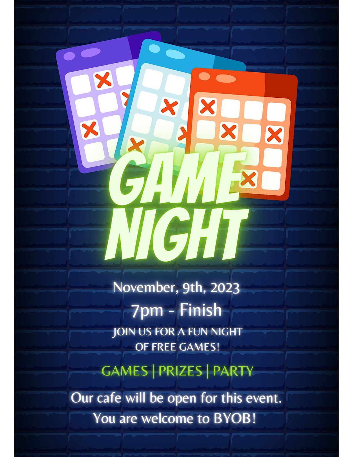 November 9th Bingo Night at The Goobs, The Goobs Small Business